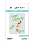 Spellbinders - Just Wanted to Say Collection - Etched Dies - Sweet Birdie-ScrapbookPal