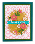 Spellbinders - Kaleidoscope Arch Collection - Dies - Stitched Kaleidoscope Arch-ScrapbookPal