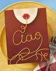 Spellbinders - La Dolce Vita Collection - Dies - Ciao Spaghetti-ScrapbookPal