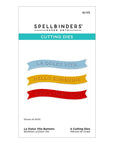 Spellbinders - La Dolce Vita Collection - Dies - La Dolce Vita Banners-ScrapbookPal