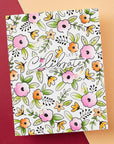 Spellbinders - Let's Celebrate Collection - Press Plate - Floral Celebration-ScrapbookPal