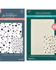 Spellbinders - Little Smiles Collection - 3D Embossing Folder & Press Plates - Wishing and Falling Stars-ScrapbookPal