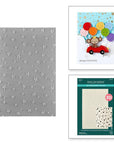 Spellbinders - Little Smiles Collection - 3D Embossing Folder - Wishing Stars-ScrapbookPal
