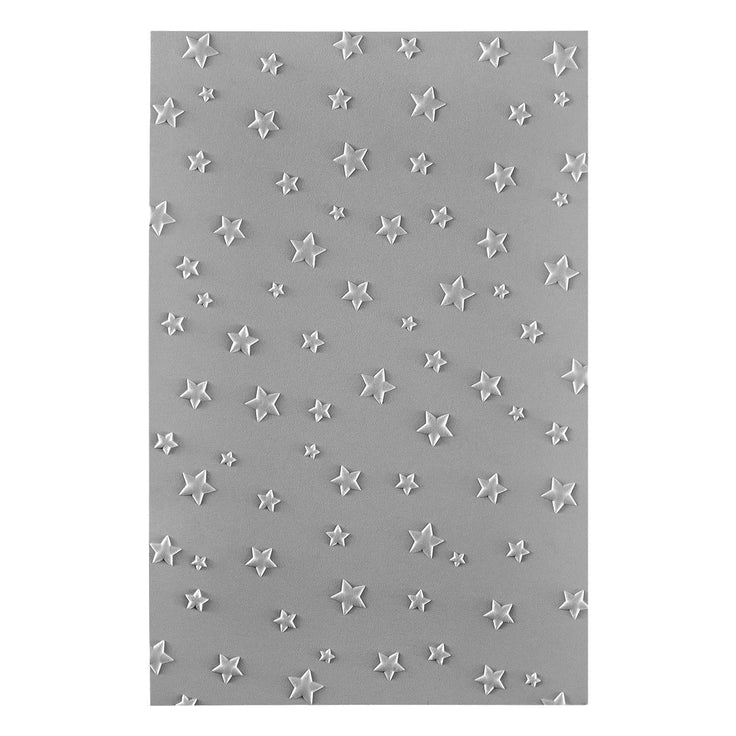 Spellbinders - Little Smiles Collection - 3D Embossing Folder - Wishing Stars-ScrapbookPal