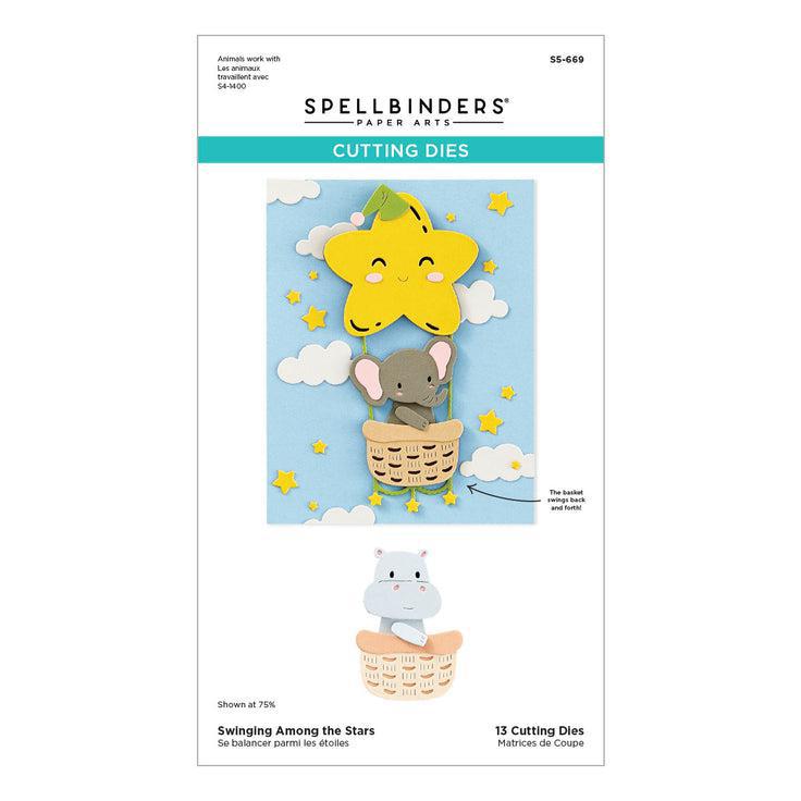 Spellbinders - Little Smiles Collection - Dies - Swinging Among the Stars-ScrapbookPal