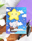 Spellbinders - Little Smiles Collection - Press Plates & Dies - Little Smiles Sentiments-ScrapbookPal