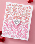 Spellbinders - Love on the Rocks Collection - Press Plates & Dies - Valentine Happy Hour Sentiments-ScrapbookPal