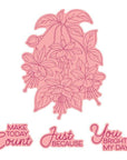 Spellbinders - Magical Fuschia Collection - Letterpress + Foil Plate - Magical Fuchsia-ScrapbookPal