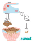 Spellbinders - Make It & Bake It Collection - Dies - Magic Mixer-ScrapbookPal