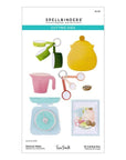 Spellbinders - Make It & Bake It Collection - Dies - Measure Mates-ScrapbookPal