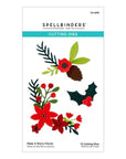 Spellbinders - Make It Merry Collection - Dies - Make It Merry Florals-ScrapbookPal