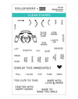 Spellbinders - Merry Mayhem Collection - Clear Stamps - Ultimate Action-ScrapbookPal