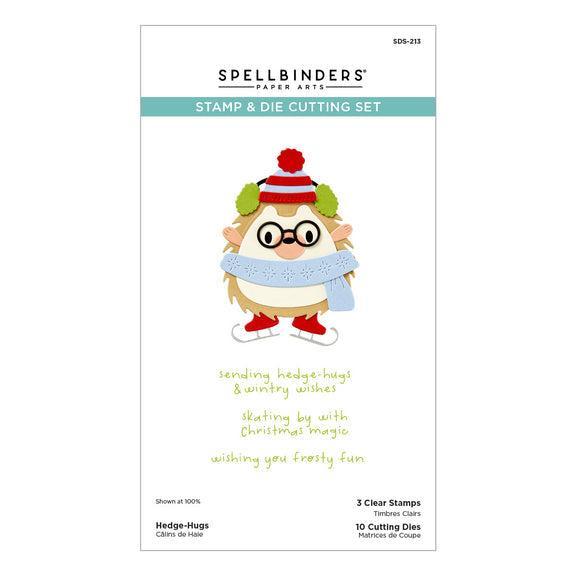 Spellbinders - Merry Mischief Collection - Clear Stamps & Dies - Hedge-Hugs-ScrapbookPal