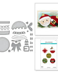 Spellbinders - Merry Mug & Circle Delights Collection - Dies - Festive Ornaments-ScrapbookPal