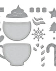 Spellbinders - Merry Mug & Circle Delights Collection - Dies - Merry Mug Creations-ScrapbookPal