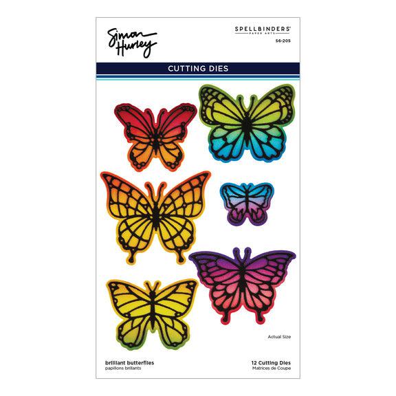 Spellbinders - Metamorphosis Collection - Dies - Brilliant Butterflies-ScrapbookPal
