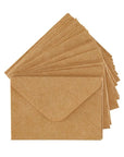 Spellbinders - Mini Envelopes - Kraft, 25 pack-ScrapbookPal