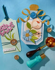 Spellbinders - Mini Wax Seals Collection - 3D Wax Seal Stamp - Butterfly Mini-ScrapbookPal