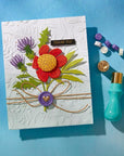 Spellbinders - Mini Wax Seals Collection - 3D Wax Seal Stamp - Puffy Heart Mini-ScrapbookPal