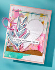 Spellbinders - Modern Botanicals Collection - Embossing Folder - Lined Circles-ScrapbookPal