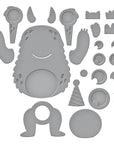 Spellbinders - Monster Birthday Collection - Dies - Dancin' Birthday Monster-ScrapbookPal