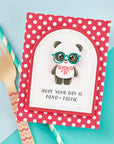 Spellbinders - Monster Birthday Collection - Dies - Dancin' Birthday Panda-ScrapbookPal