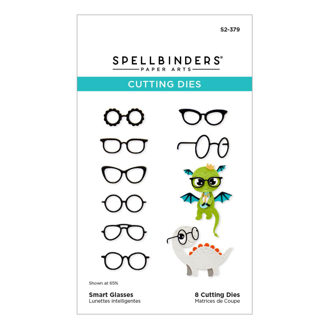 Spellbinders - Monster Birthday Collection - Dies - Smart Glasses-ScrapbookPal