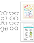 Spellbinders - Monster Birthday Collection - Dies - Smart Glasses-ScrapbookPal