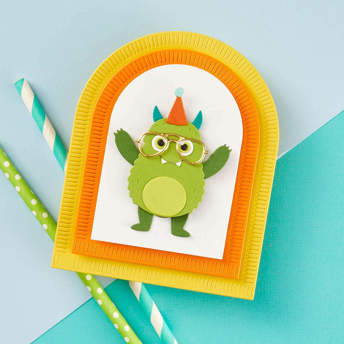 Spellbinders - Monster Birthday Collection - Dies - Smart Glasses-ScrapbookPal
