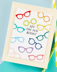 Spellbinders - Monster Birthday Collection - Dies - Smart Glasses-ScrapbookPal
