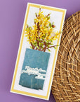 Spellbinders - Nature's Botanical Garden Collection - Dies - Forsythia-ScrapbookPal