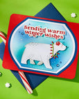 Spellbinders - North Pole Friends Collection - Dies - Polar Bear Pals-ScrapbookPal