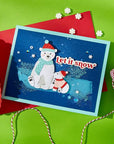 Spellbinders - North Pole Friends Collection - Dies - Polar Bear Pals-ScrapbookPal