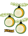Spellbinders - Oh Christmas Stitch Christmas Collection - Dies - Stitched Baubles & Boughs-ScrapbookPal