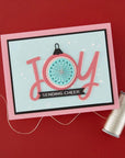 Spellbinders - Oh Christmas Stitch Christmas Collection - Dies - Stitched Baubles & Boughs-ScrapbookPal