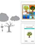 Spellbinders - Out and About Collection - Dies - Flowering Tree-ScrapbookPal