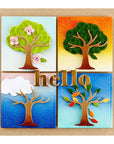 Spellbinders - Out and About Collection - Dies - Flowering Tree-ScrapbookPal