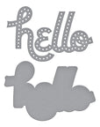 Spellbinders - Out and About Collection - Dies - Stitched Hello-ScrapbookPal