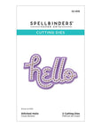 Spellbinders - Out and About Collection - Dies - Stitched Hello-ScrapbookPal