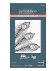 Spellbinders - Peacock Paradise Collection - Press Plates & Dies - Fabulous Feathers-ScrapbookPal