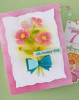 Spellbinders - Poppy Song Collection - Dies - Leaf & Bloom-ScrapbookPal