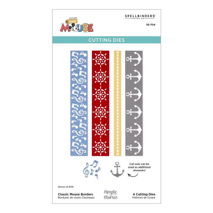 Spellbinders - Say Cheese Classic Mouse - Dies - Classic Mouse Borders-ScrapbookPal