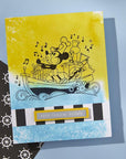 Spellbinders - Say Cheese Classic Mouse - Press Plate & Dies - Steamboat Willie-ScrapbookPal