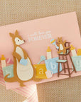 Spellbinders - Say Cheese Classic Pooh Baby Collection - Dies - Baby Accessories-ScrapbookPal