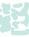 Spellbinders - Say Cheese Classic Pooh Baby Collection - Dies - Hello Baby-ScrapbookPal