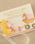 Spellbinders - Say Cheese Classic Pooh Baby Collection - Press Plate & Dies - Sweet Sentiments-ScrapbookPal
