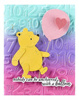 Spellbinders - Say Cheese Classic Pooh Birthday Collection - 3D Embossing Folder - Classic Pooh Birthday Numbers-ScrapbookPal