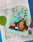 Spellbinders - Say Cheese Classic Pooh Birthday Collection - Dies - Rabbit & Owl-ScrapbookPal