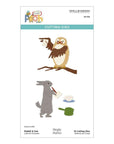 Spellbinders - Say Cheese Classic Pooh Birthday Collection - Dies - Rabbit & Owl-ScrapbookPal