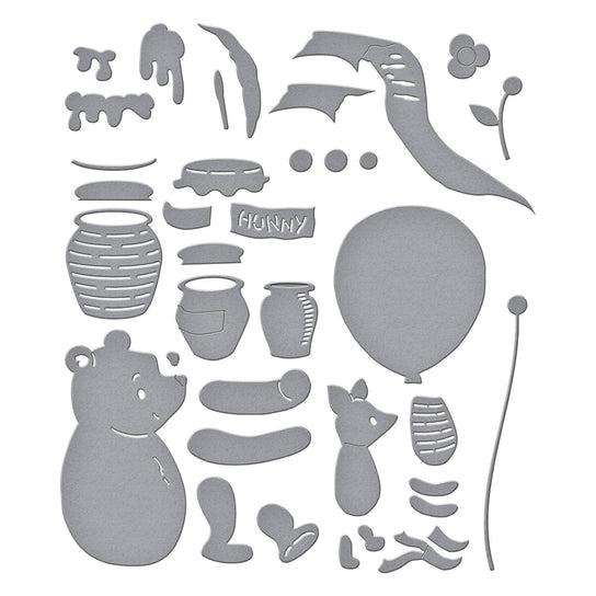 Spellbinders - Say Cheese Classic Pooh Collection - Dies - Pooh & Piglet-ScrapbookPal